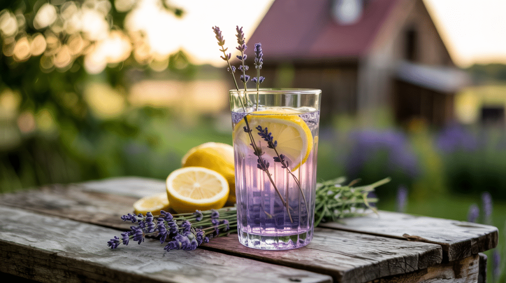 lavneder lemon water