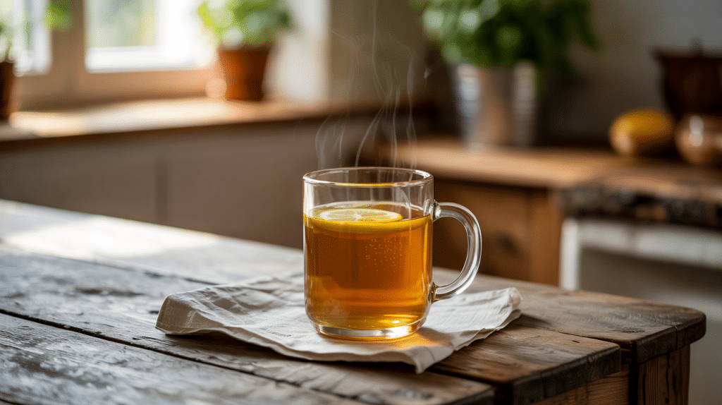 lemon ginger tea