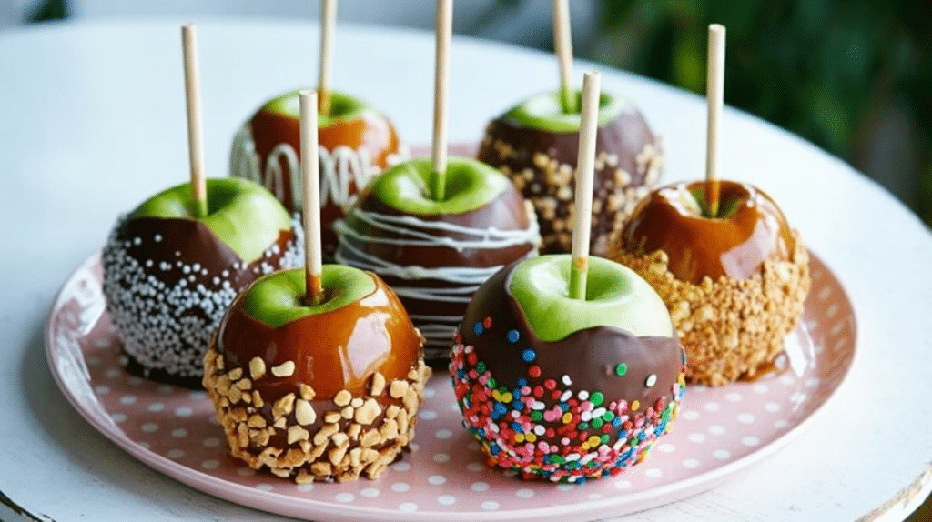 serve apple candy