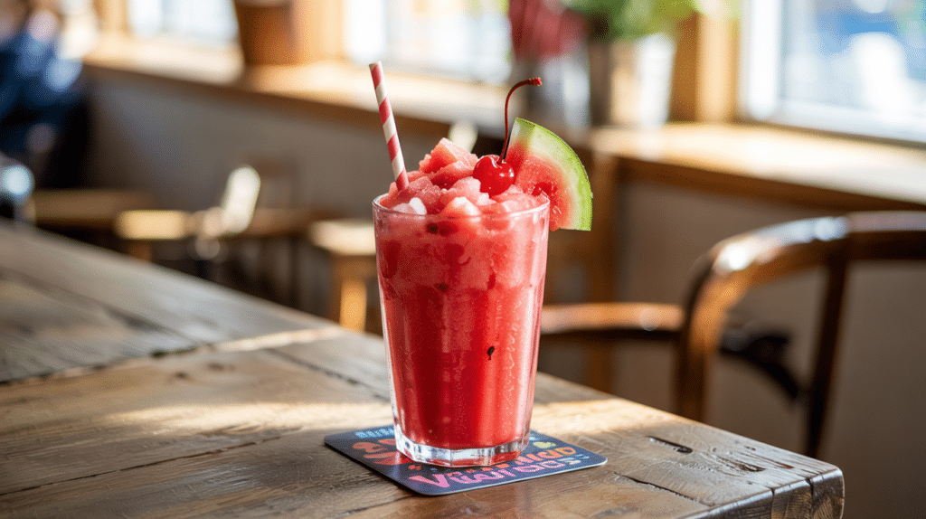 watermelon slushie