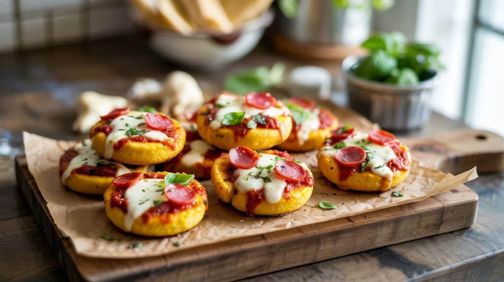 Gluten Free Goodies Polenta Pizza Bites