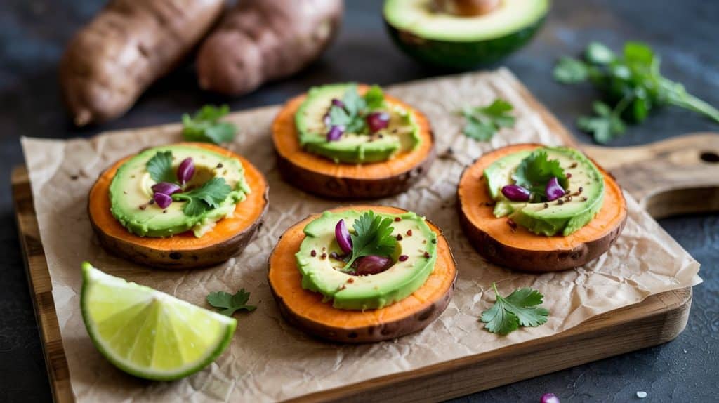 Gluten Free Goodies Sweet Potato Avocado Bites
