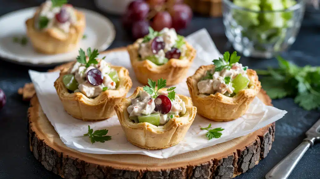 Make Ahead Marvels Chicken Salad Pastry Cups