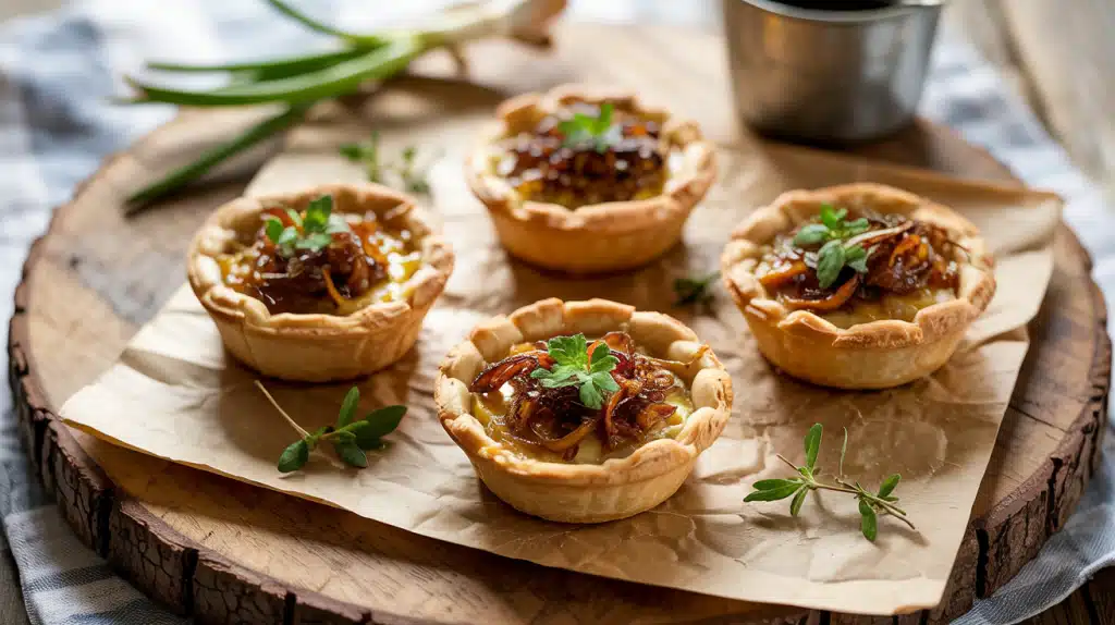 Savory Bites Caramelized Onion Tartlets