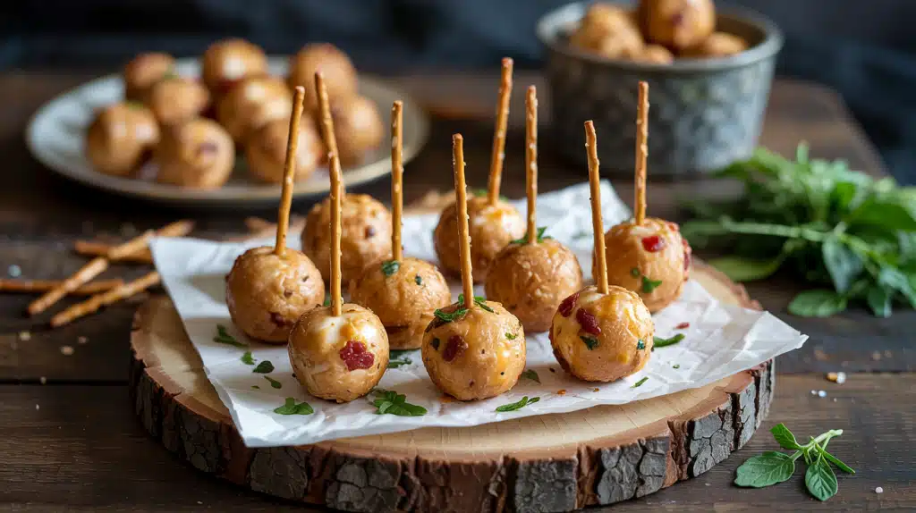 Savory Bites Mini Cheese Ball Bites