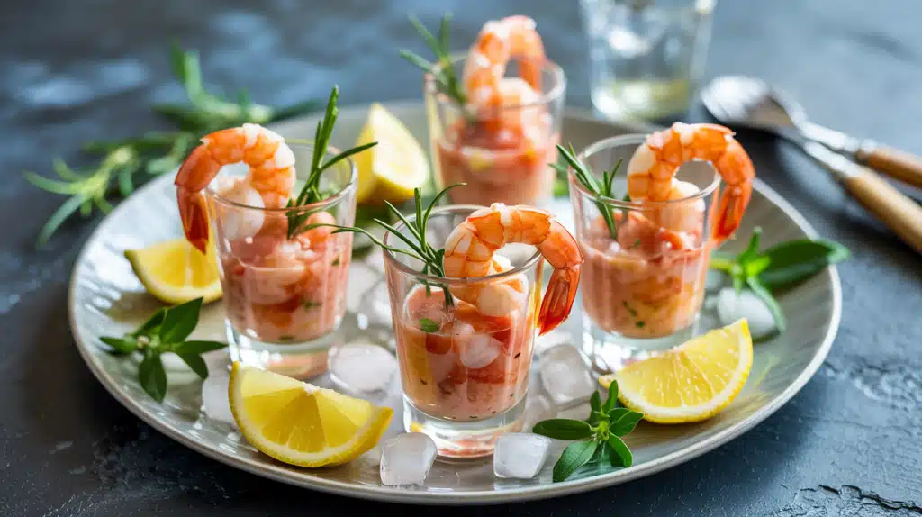 Seafood Delights Classic Shrimp Cocktail